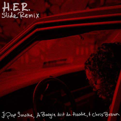H.E.R., Pop Smoke, A Boogie Wit da Hoodie, Chris Brown Slide