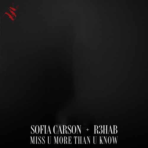 Sofia Carson, R3HAB Miss U More Than U Know
