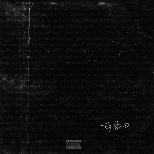 G Herbo Statement