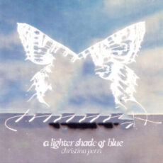 a lighter shade of blue