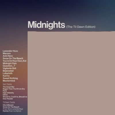 Midnights The Til Dawn Edition Taylor Swift
